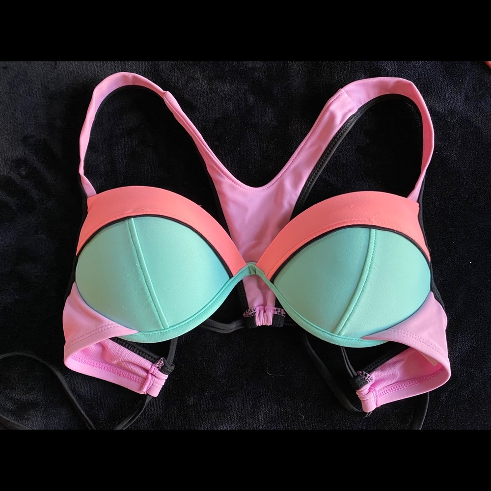 neon bikini top
